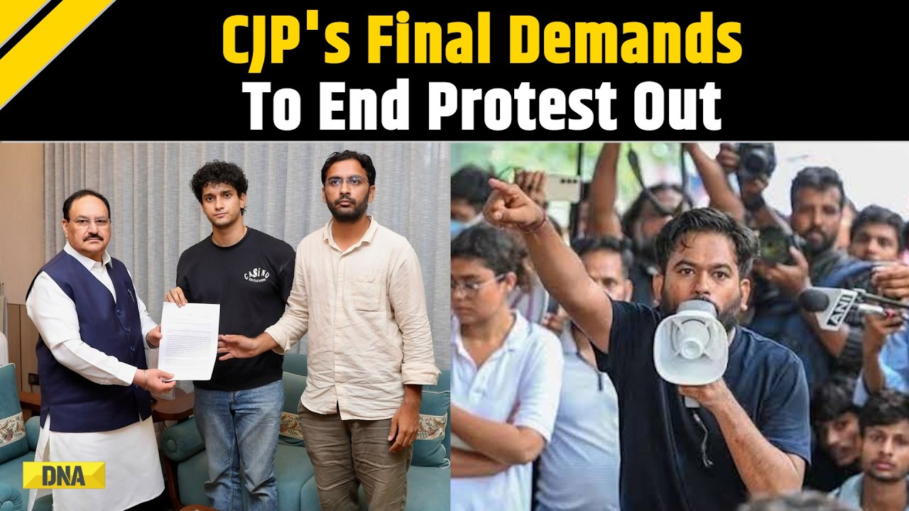 CJP Protest: '3 Demands To End Protest' CJP Spokespersons Submit These Final Demands To JP Nadda