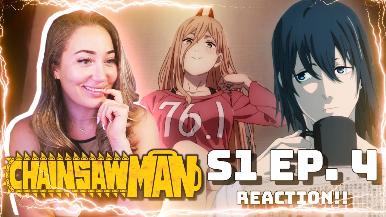 OMG POWER IS LETTING HIM TOUCH!? 😳 CHAINSAW MAN Ep.4 REACTION | Rescue