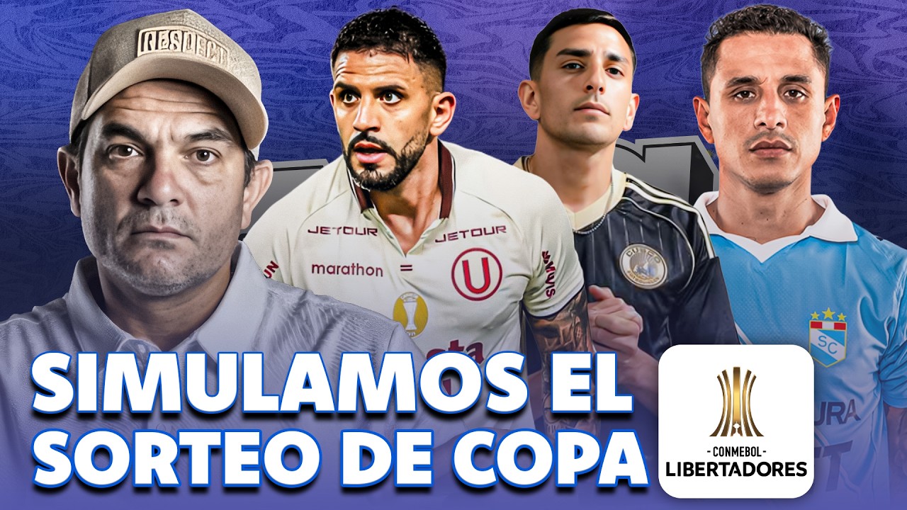 SIMULAMOS EL SORTEO DE LA COPA LIBERTADORES ¿HABRÁ U VS CRISTAL? | #ENVIVO EPC 🔴 COKI GONZÁLES