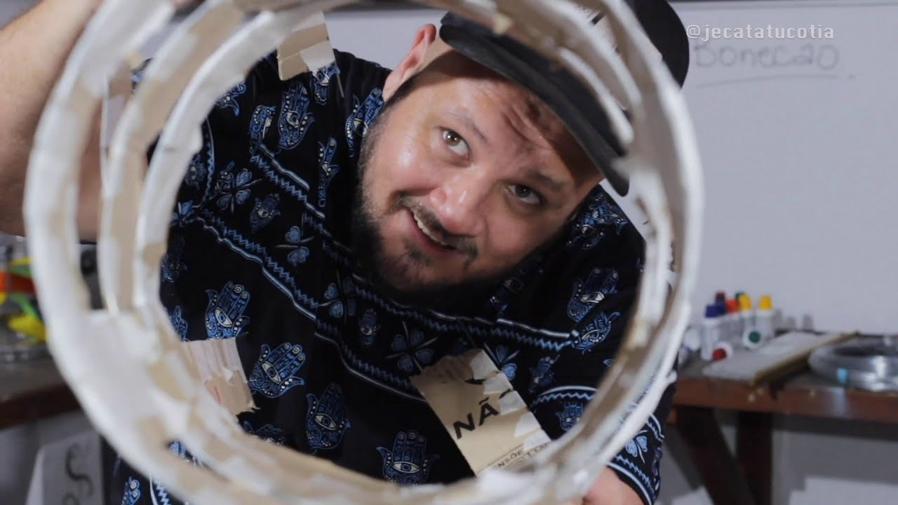 Vídeo Oficina 1- Bonecão de Carnaval /  Como fazer um bonecão ou Pereirão Parte 1