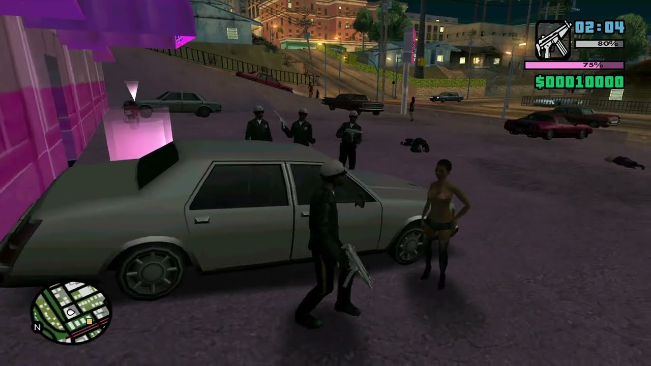 Gta San Andreas - Dyom Mission #53 - False Cops