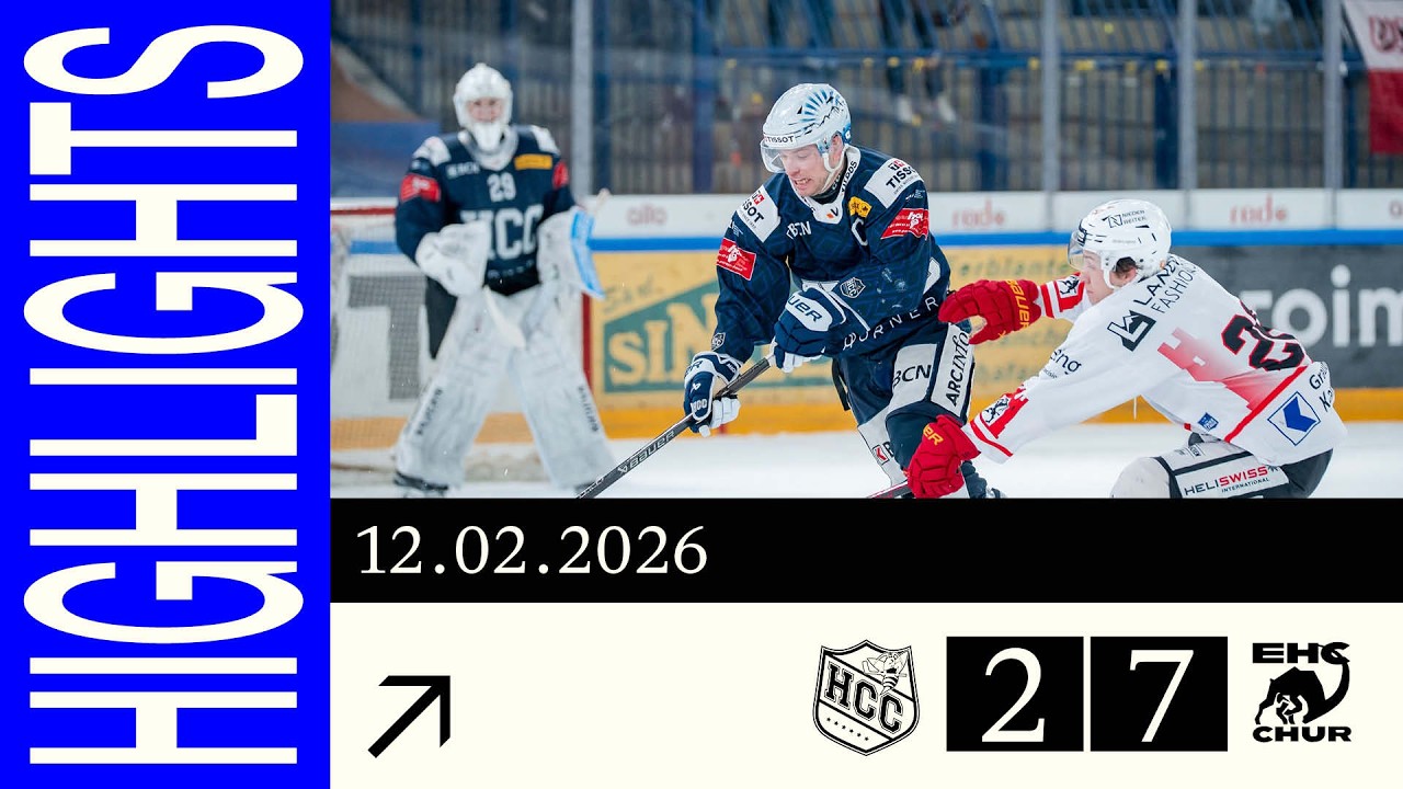 HC La Chaux-de-Fonds vs. EHC Chur | Highlights - 12 février, 2026