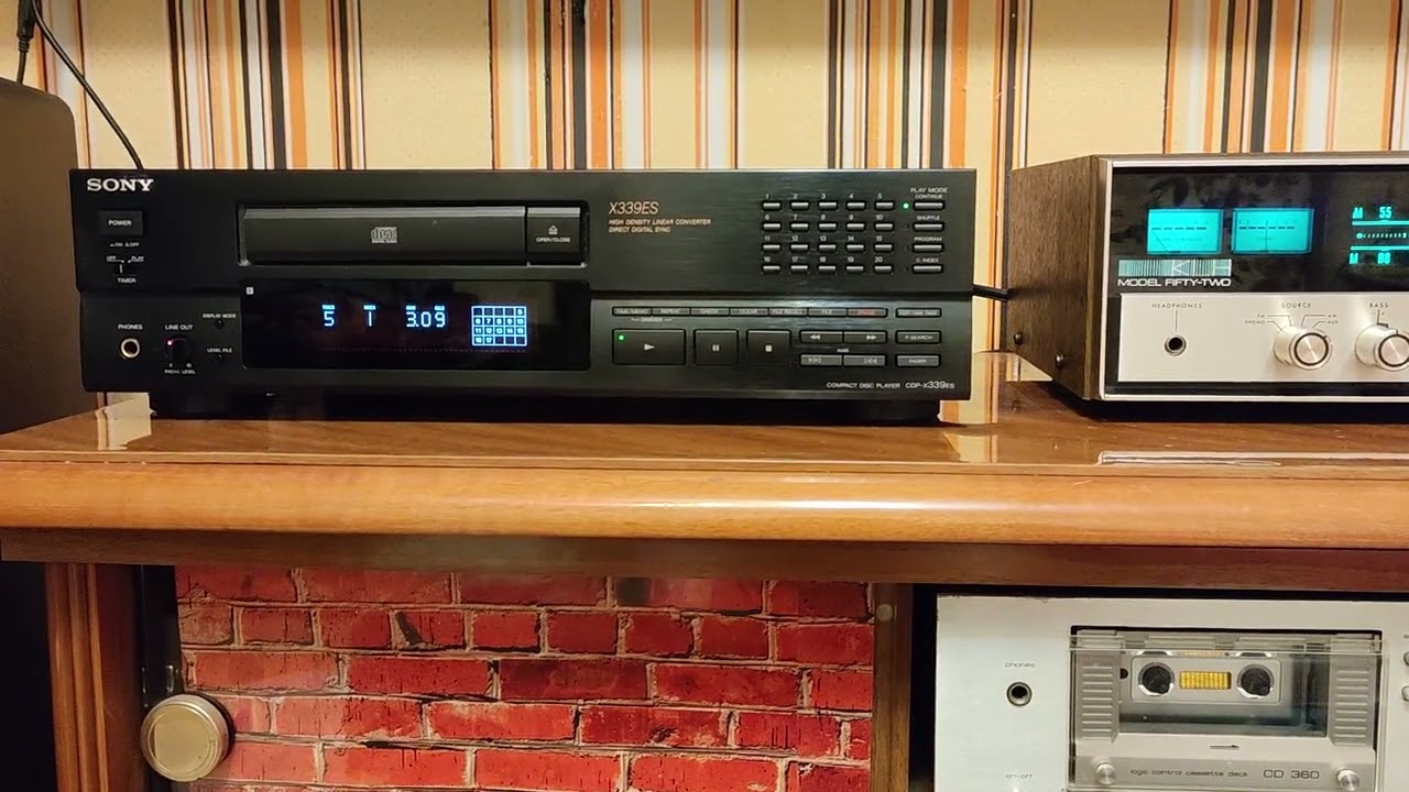 Sony CDP-X339ES & KLH 52 & Telefunken TLX3, test Nils Lofgren