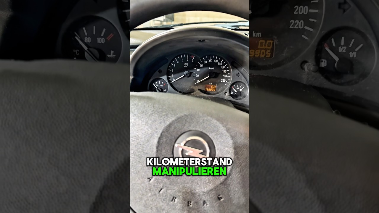 🚨 SCHOCKIEREND! So einfach wird der Tacho manipuliert &ndash; Millionen Autofahrer betroffen! 😱