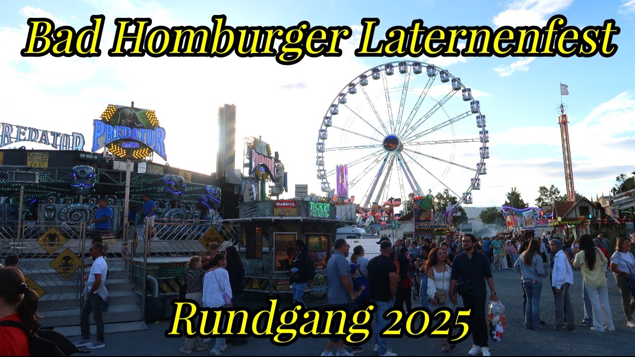 Bad Homburger Laternenfest Rundgang 2025