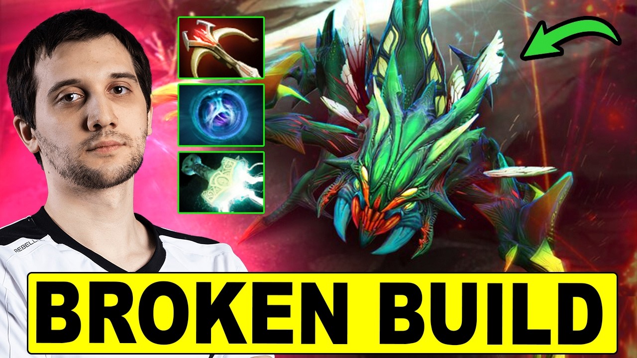 This Arteezy's Weaver Build is SO BROKEN