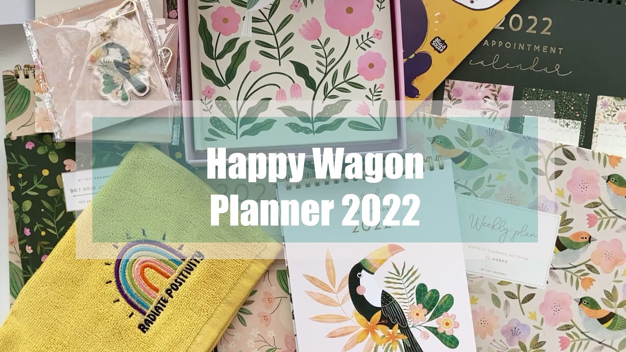 Happy Wagon Planner 2022 Unboxing | Handmade with Love