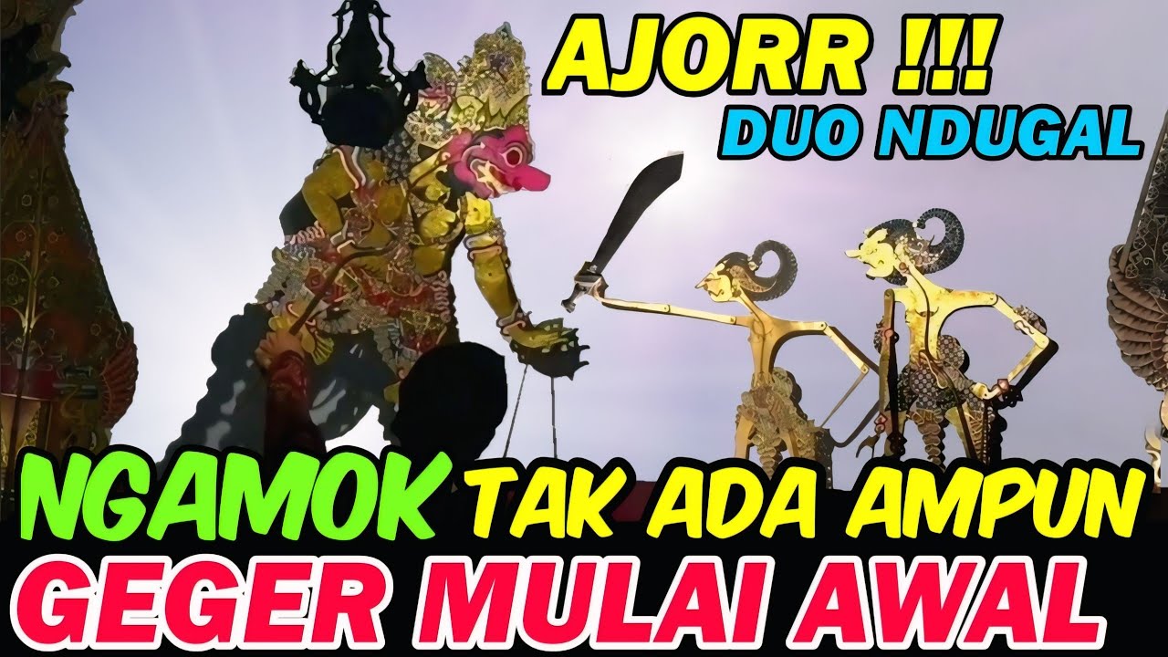 Derr geger geden ... Bocah edan ndugal kewarisan Ki Seno nugroho