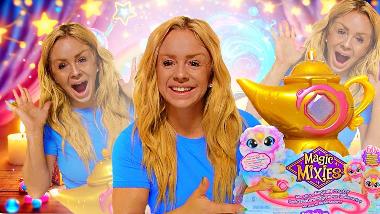 &Ouml;PPNAR MAGISK LAMPA! - DU KOMMER INTE TRO VAD SOM KOMMER UT! 😍 (Magic Mixies Magic Lamp)