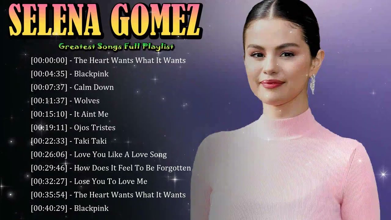 💖 Selena Gomez – Vibrant tracks spreading love, empowerment, and fearless expression 🎶