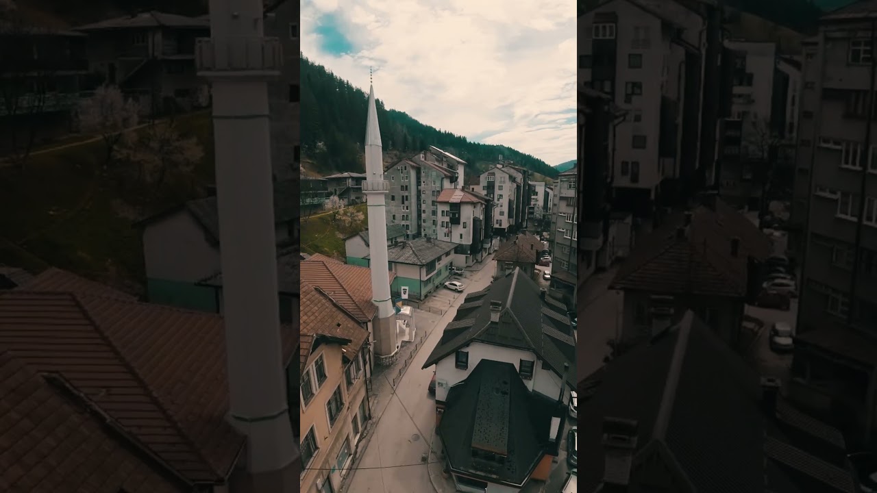 Vare&scaron; from above #bosnia #town #enjoy