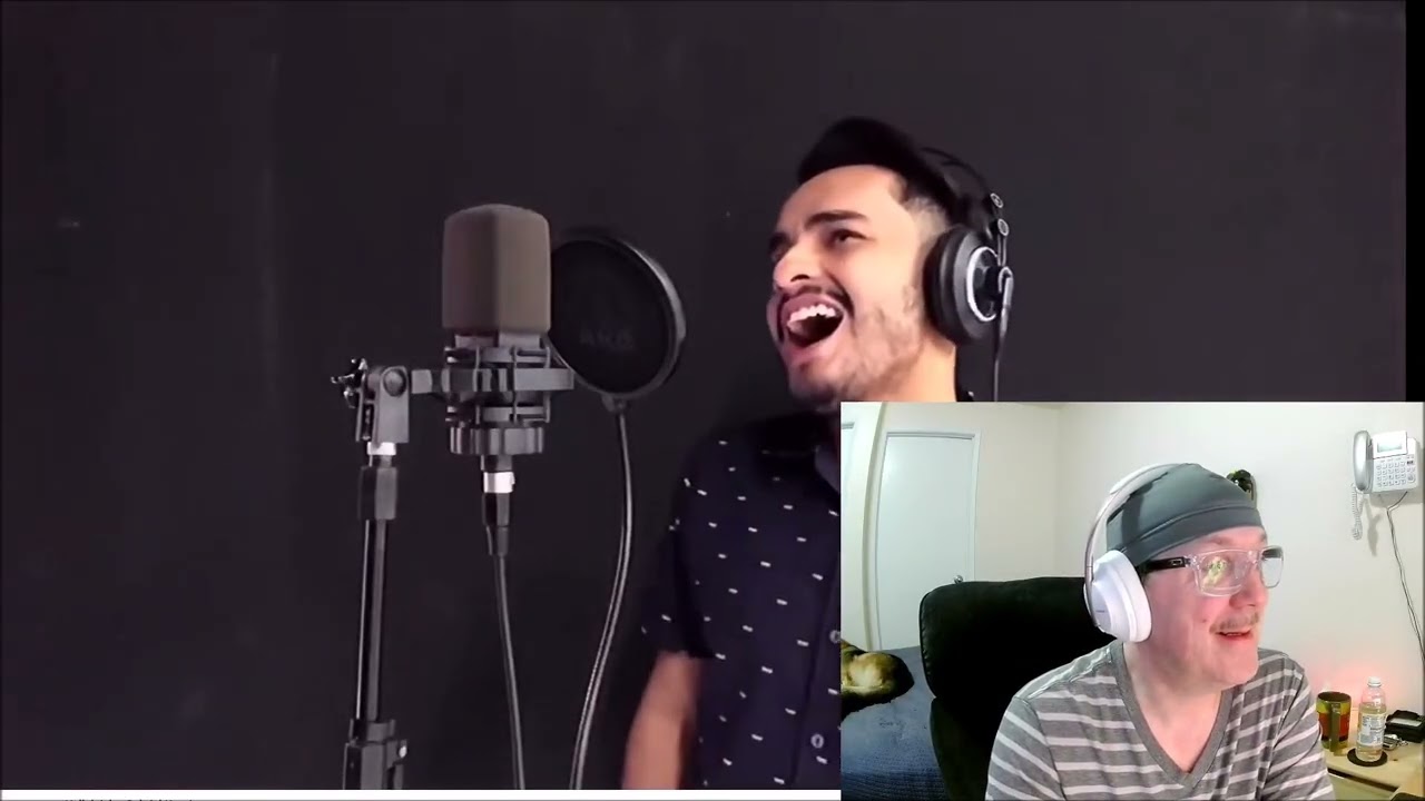 1st Time Reaction to Gabriel Henrique - Hallelujah