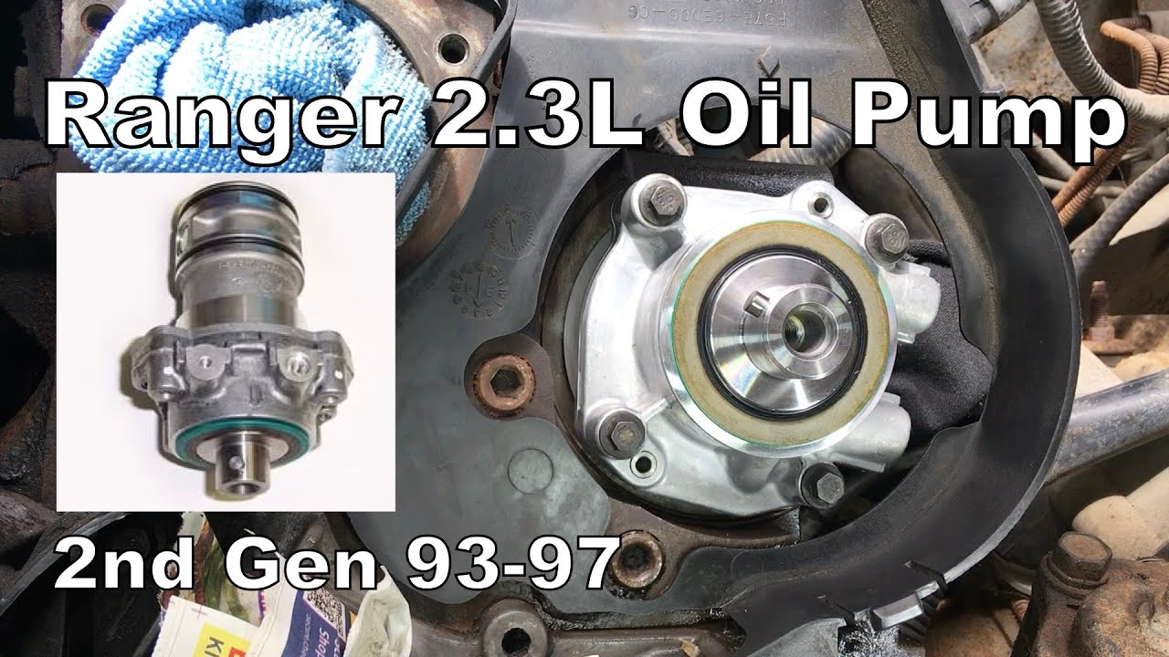 Как заменить масляный насос Ford Ranger 2.3L 96 года с советами и моментами затяжки