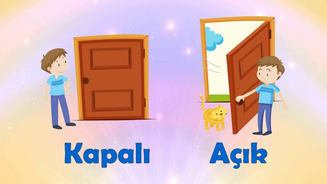 Zıt Anlamlı Kelimeler 🔁 - Eğitici Türkçe Çizgi Film - Çocuklar için