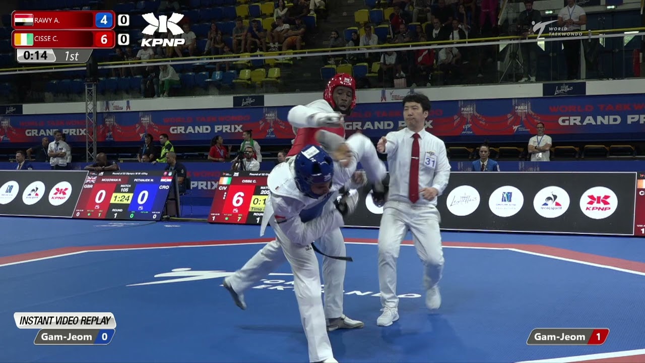205 R32 M +80kg EGY RAWY A  CIV CISSE C | Paris 2022 World Taekwondo Grand-Prix (Levallois)