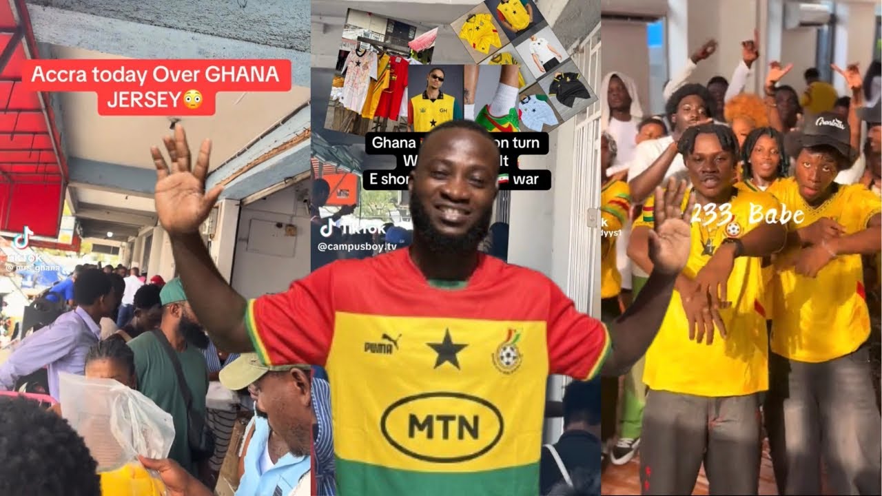 Ghana Jersey pandemic towards the 69th Independence Day celebration 🇬🇭