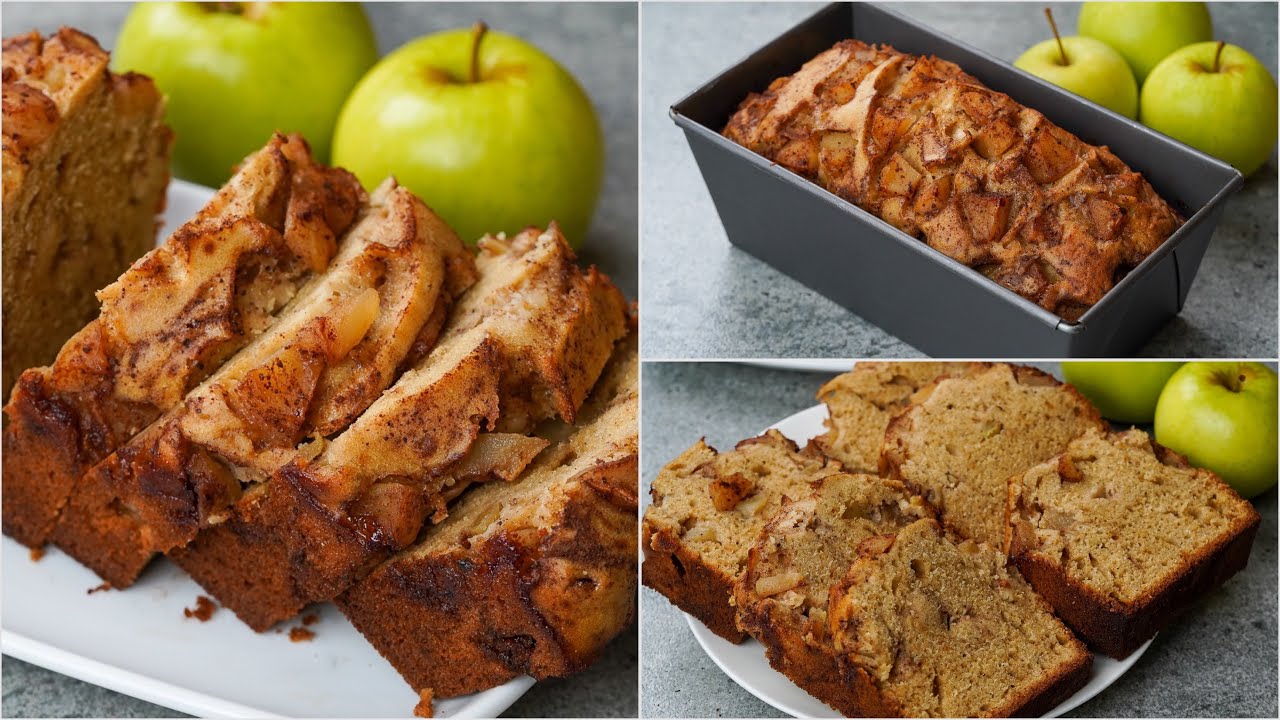 Apple Cinnamon Loaf Bread Recipe | Delicious, Better Than Any Bakery | Homemade Apple Cinnamon Bread