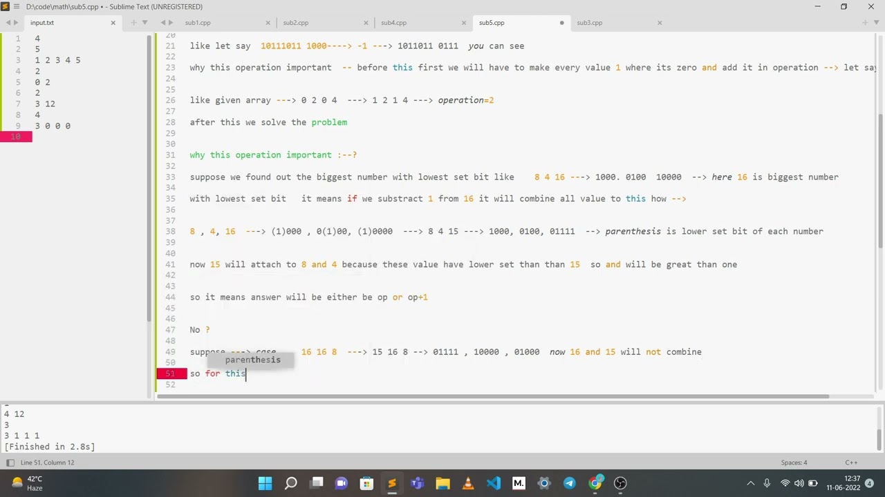 ANDfinity || Codeforces Round 798 Div2 Problem E
