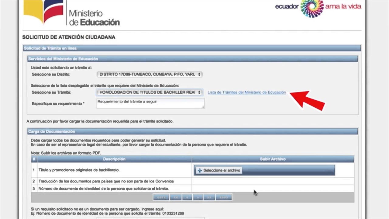 TUTORIAL PARA INGRESO DE TRÁMITES EN LÍNEA