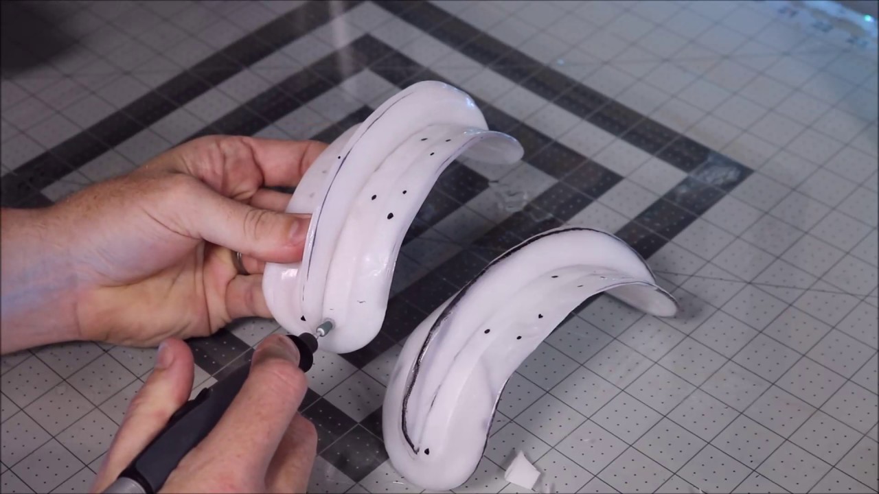 Samurai Armor Project Part 5 - MAKING A SAMURAI DO using Polly Plastics