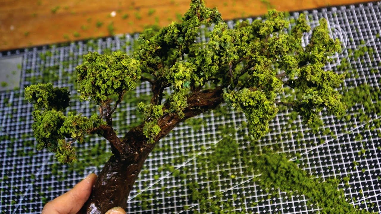 Miniature Trees/How to quickly make a tree