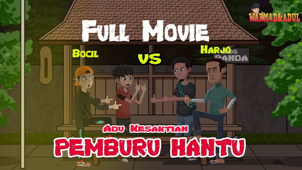 PEMBURU HANTU FULL MOVIE ¶Animasi Horor  WARMAD&ADUL