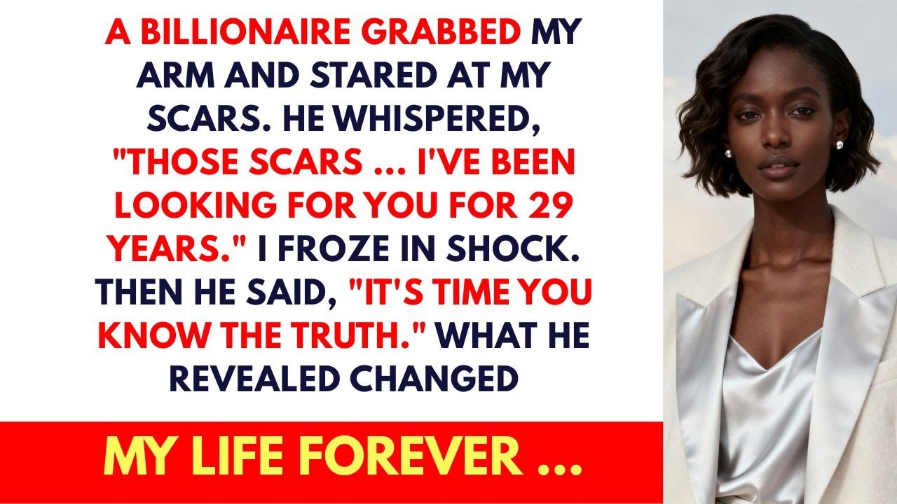 A Billionaire Grabbed My Arm And Said, “Those Scars—I’ve Looked For You 29 Years”