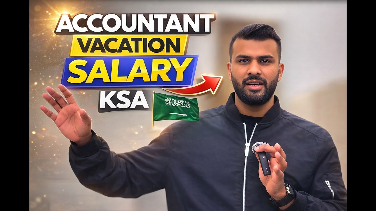 Accountant Salary During Vacation In Saudi Arabia l Paid Leave, Salary & How to Apply #thisismubeen
