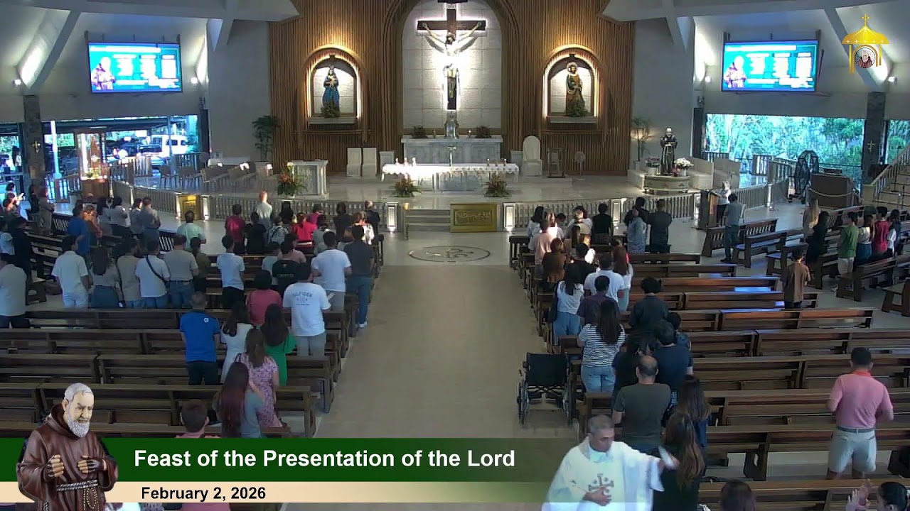 Feb 2, 2026 | 5 p.m. - Feast of the Presentation of the Lord