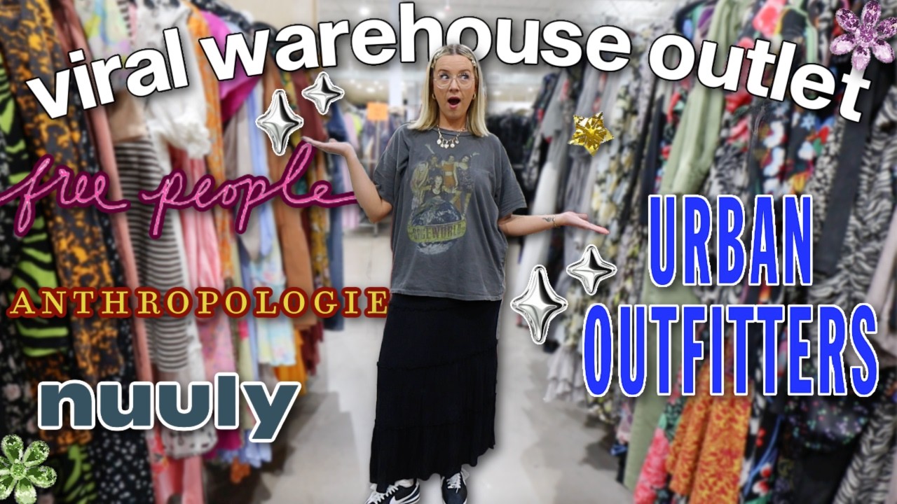 i went to the VIRAL anthropologie/free people OUTLET...this is what happened