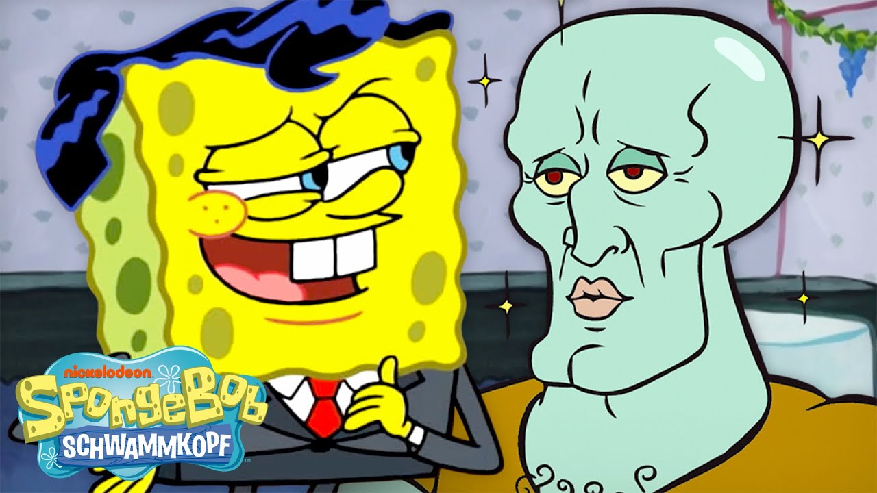 SpongeBob sieht 60 Minuten lang HEISS aus 🔥 | SpongeBob Schwammkopf