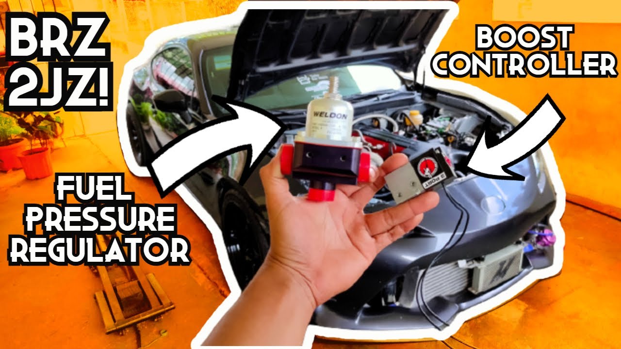 REGULADOR de PRESION de GASOLINA y BOOST CONTROLLER ELECTRONICO para el BRZ 2JZ SWAP! 😯