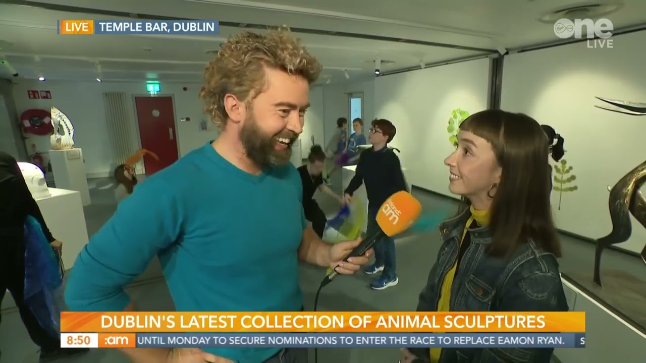 The Beautiful Beasts Exhibition on Ireland AM