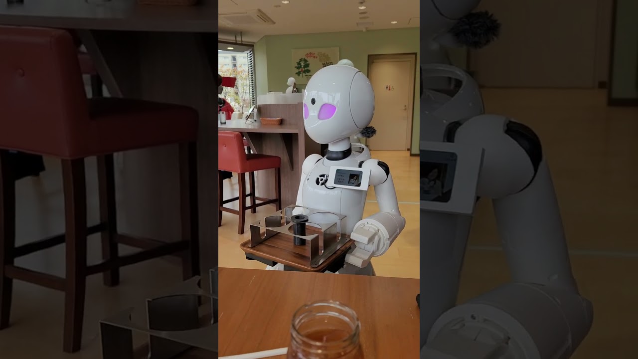 オリィ研究所の分身ロボットカフェ福岡　来た！(1)