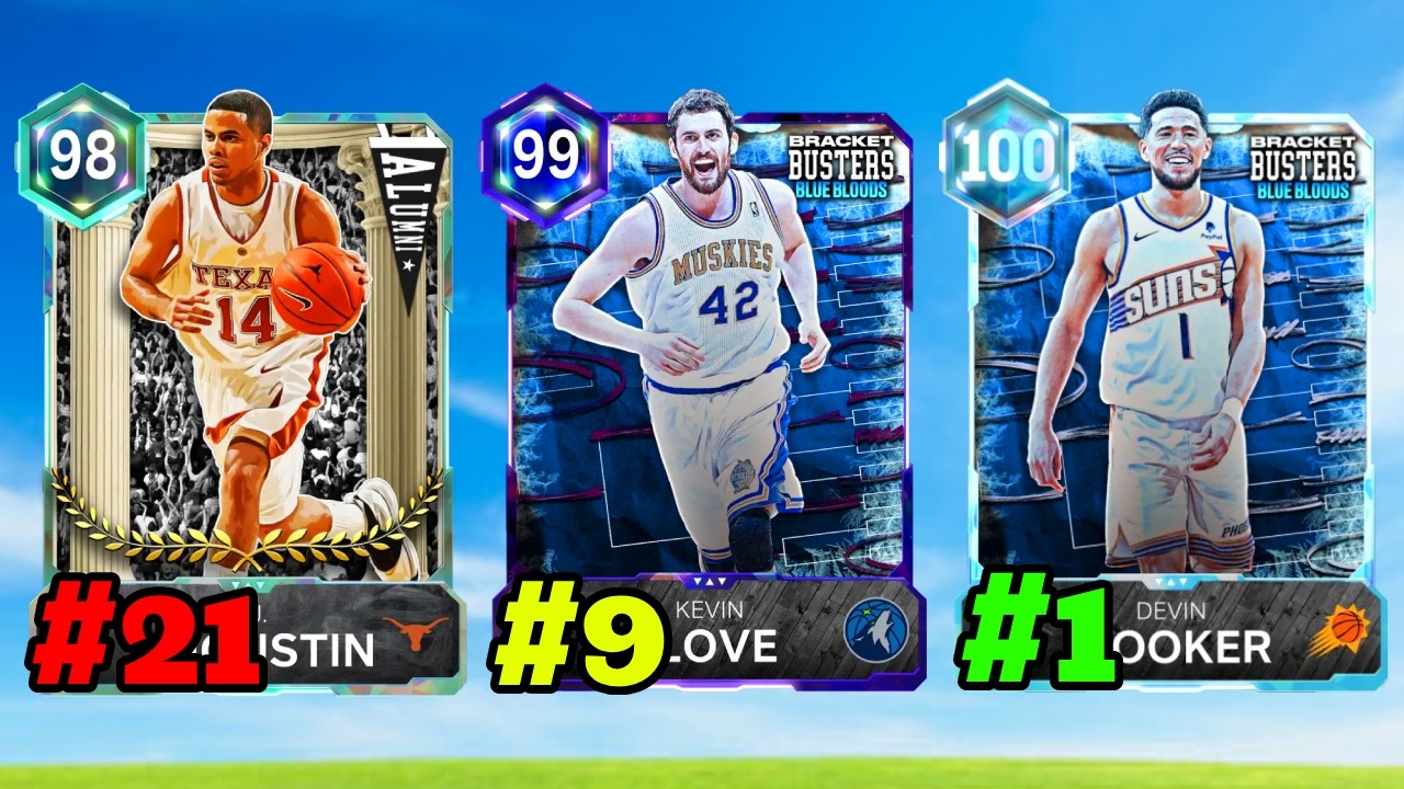 РЕЙТИНГ ВСЕХ КАРТОЧЕК ТУРНИРА BUSTERS: BLUE BLOODS ОТ ХУДШЕЙ К ЛУЧШЕЙ В NBA 2K26 MYTEAM!