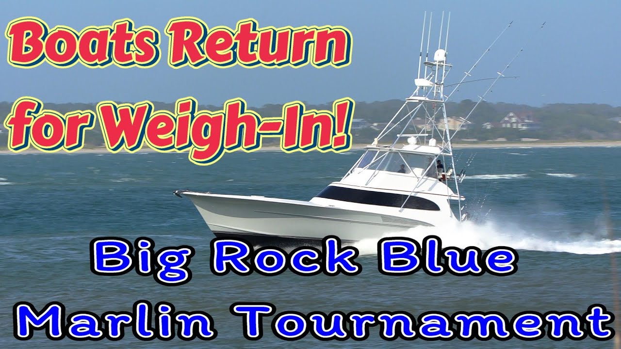 Big Rock Blue Marlin Tournament – Boats Return for the Weigh-In! May 9th 2025