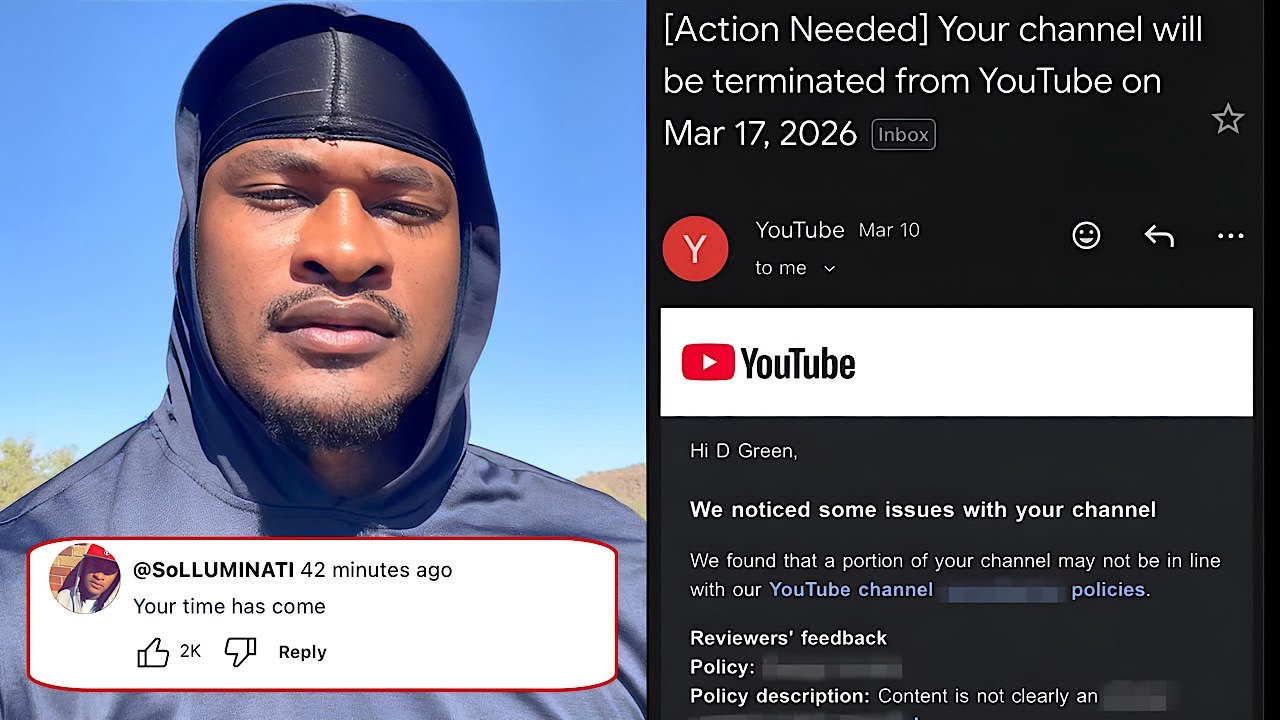 YouTube удалит мой канал через 7 дней…