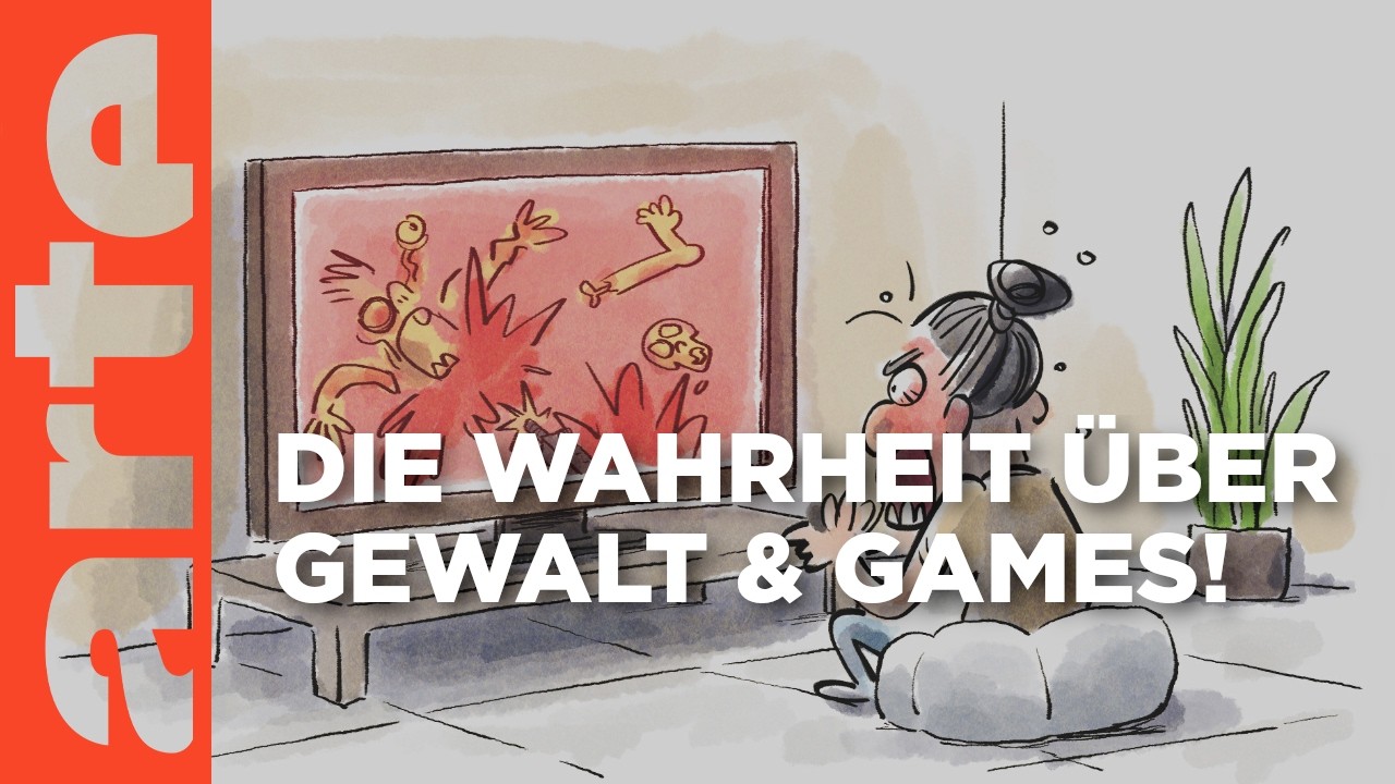 Aggression durch Videospiele ? | Wer nicht fragt, stirbt dumm! | ARTE