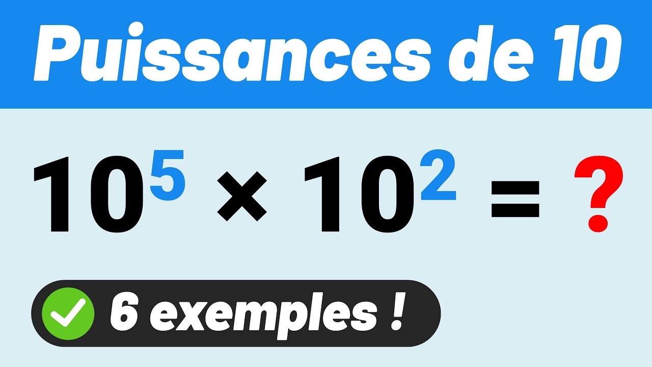 CALCULER avec des PUISSANCES de 10 ? 💪 Facile ! ✅ 3e | Seconde | Math