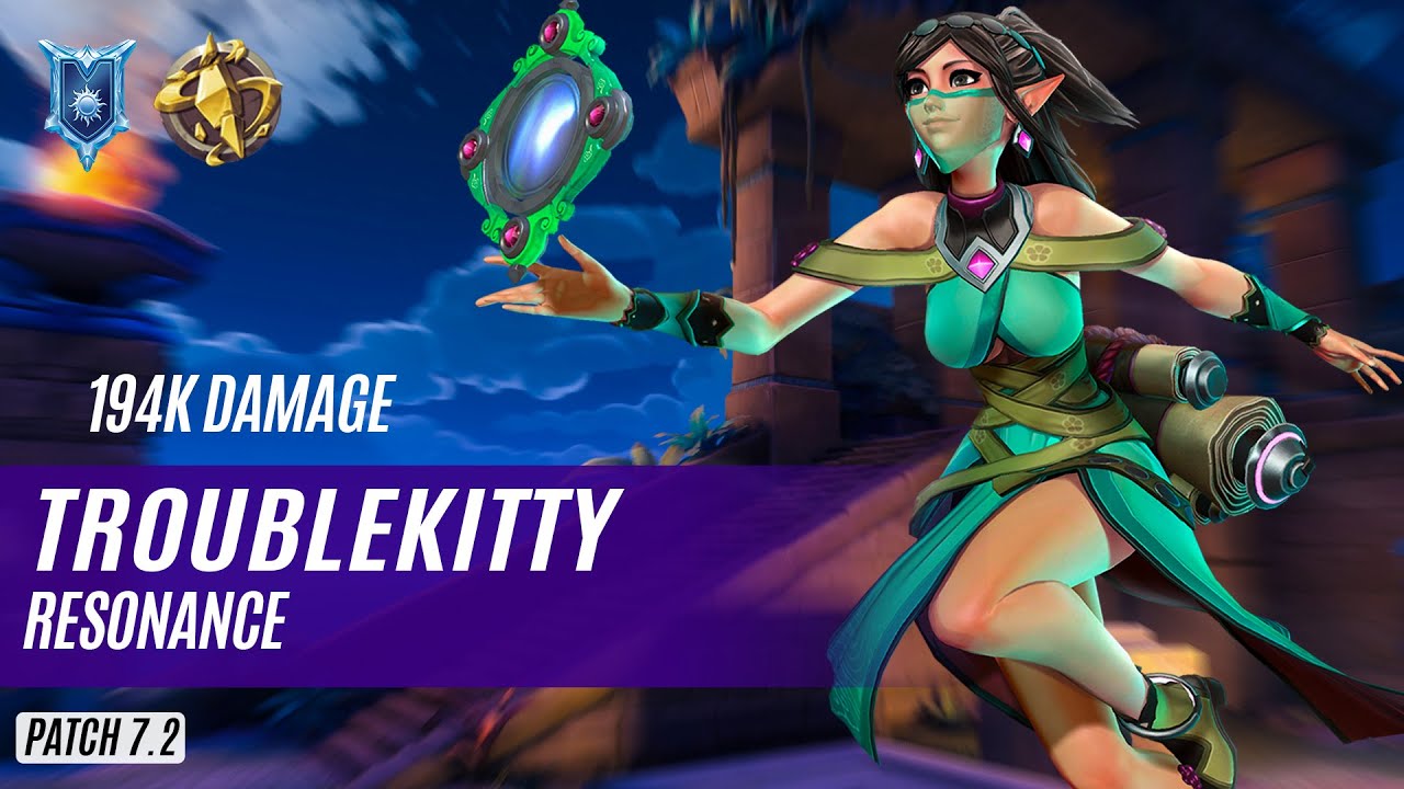 DPS 194K DAMAGE TroubleKitty YING PALADINS COMPETITIVE (DIAMOND) RESONANCE