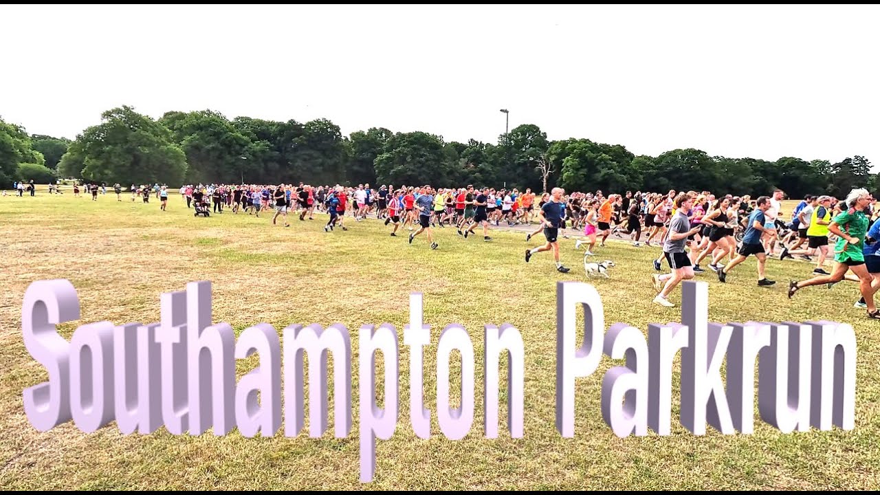 Massive Parkrun- One of UKs Biggest-[Southampton Common]