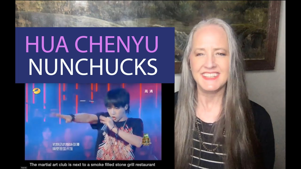 Voice Teacher Reaction to Chenyu Hua - Nunchucks