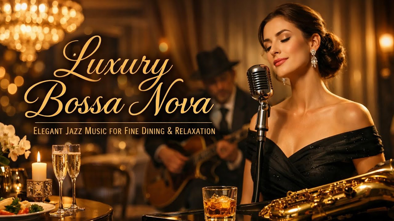 Luxury Bossa Nova 🎷 | Elegant Jazz Music for Fine Dining & Relaxation