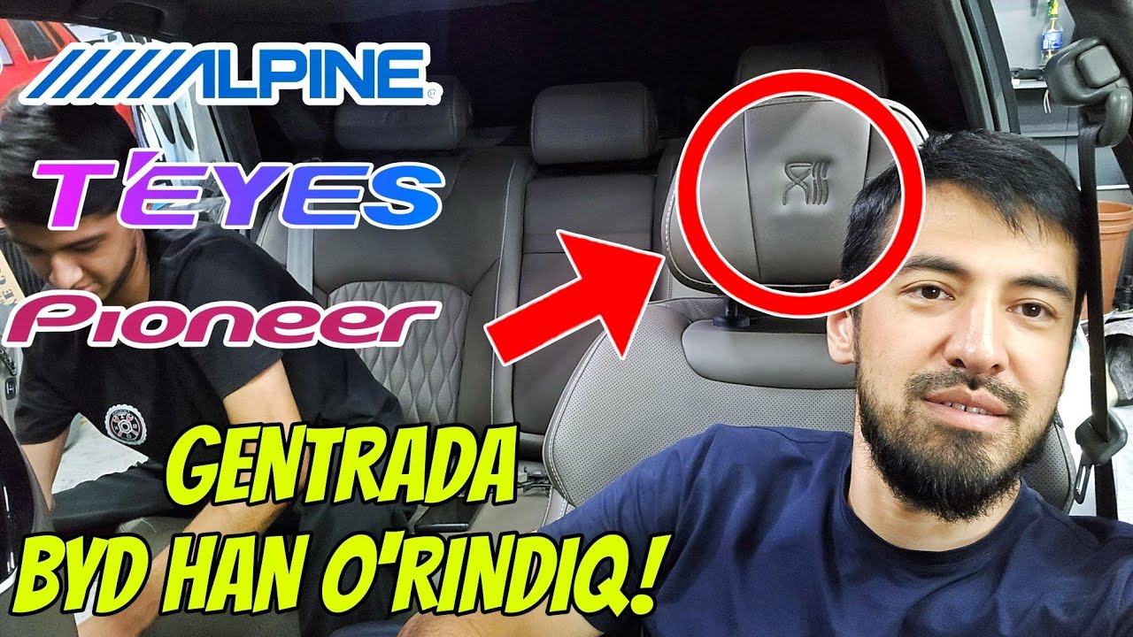 CHEVROLET GENTRA – YANGI DINAMIKLAR VA USILITEL BILAN KUCHLI OVОZ! BYD HAN SEDENLARI 