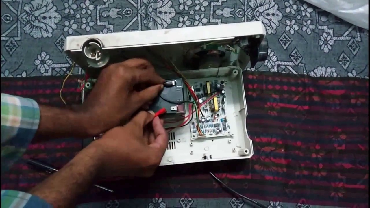 LED/CFL inverter || How to repair inverter || how to change battery || तकनीक बैटरीचेककार्नेकि