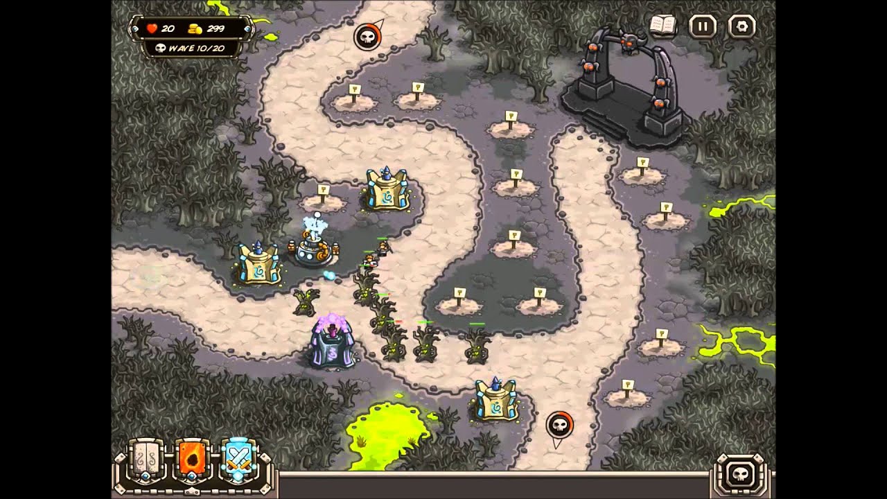 Kingdom Rush - ROTTEN FOREST [hard]  [campaign]