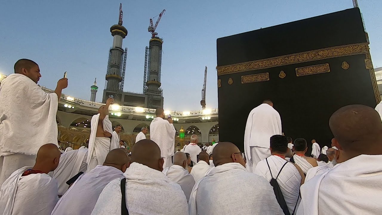 Kabe'de Akşam Ezanı | Adhan Al Maghrib in Kaaba Mecca | Ailece Umre 26
