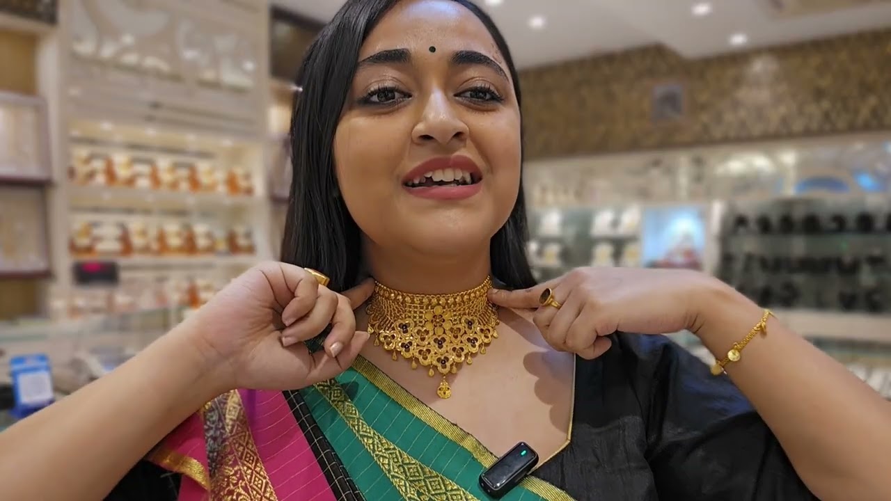 Dhanteras Special Gold Jewellery Collection featuring Miss Chatterbox