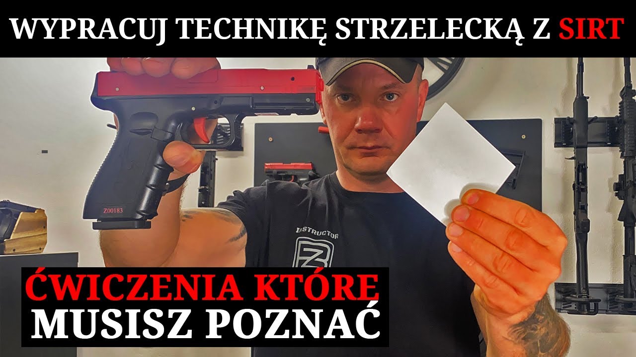 Pistolet SIRT: 8 ćwiczeń do doskonalenia techniki bez dodatkowego sprzętu