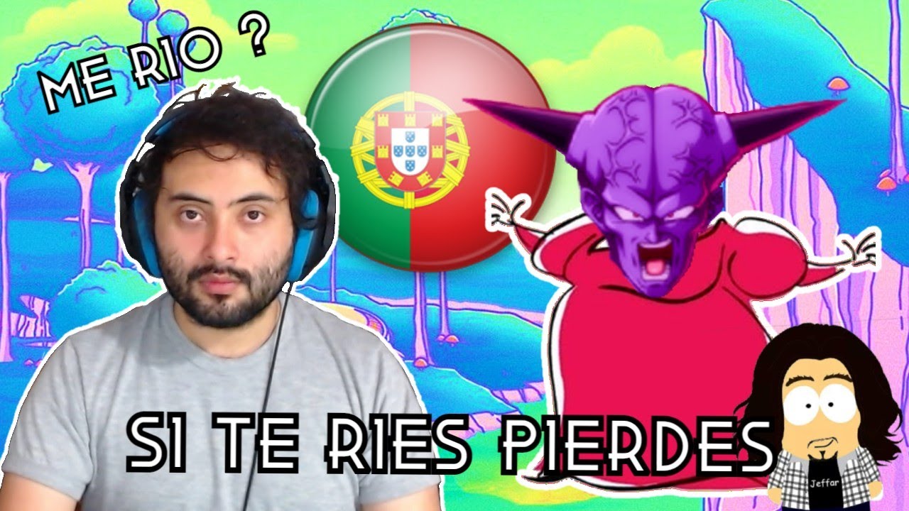 SI TE RÍES PIERDES y REACCIÓN A GINYU PORTUGUÉS de JEFFAR VLOGS